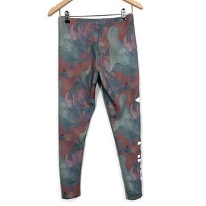 Adidas Pastel Camouflage Watercolor Leggings Medium